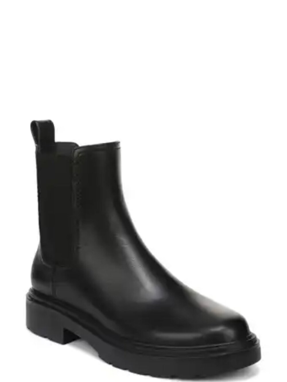 Kenneth Cole Black Leather Pull On Chelsea Boots Size 9 NWT